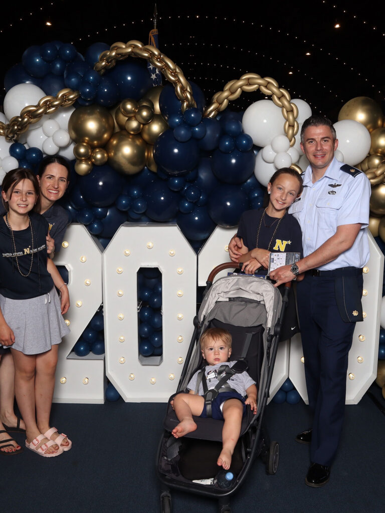 Signature Photo Booth at The United States Naval Academy in Annapolis, Maryland